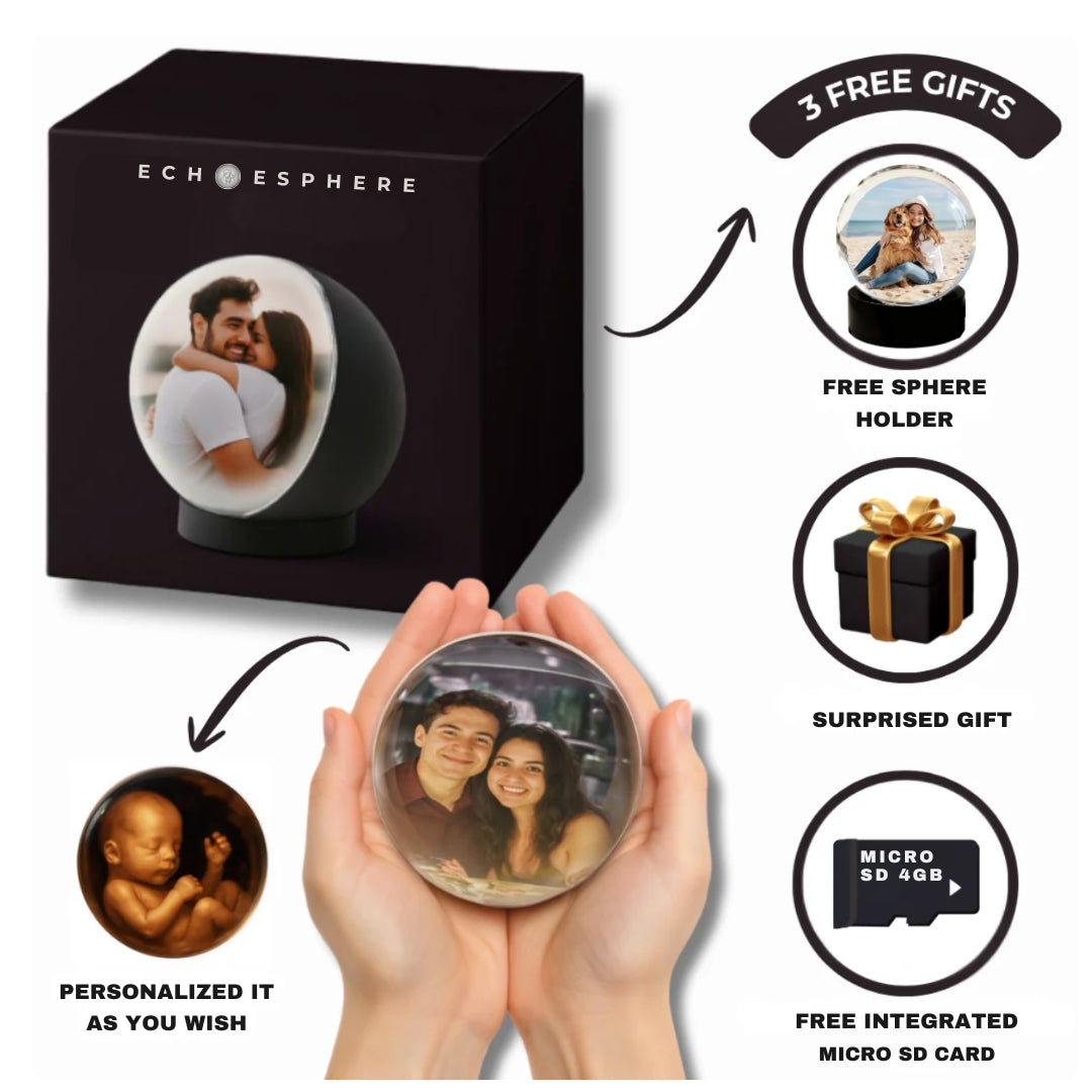 EchoSphere™ – The eternal echo of your moments.